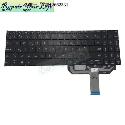 電腦零件適用于ASUS華碩 X1502 X1603ZA 筆記本電腦鍵盤 UK筆電配件