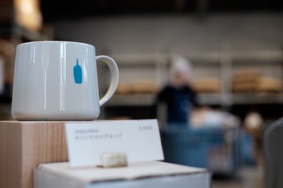 布布精品館，日本製 blue bottle 咖啡杯 藍瓶 咖啡界蘋果品牌 Apple 馬克杯 現貨不必等 安積伸氏
