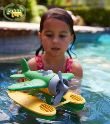 現貨 美國Green Toys水上飛機直升機 兒童寶寶洗澡泳池戲水漂浮上玩具