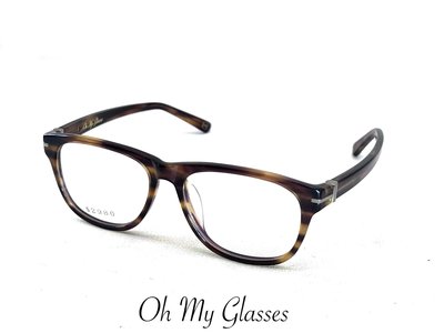 【本閣】Oh my glasses AA006 日式風光學眼鏡方膠框 玳瑁色彈簧鏡腳 tomford lindberg