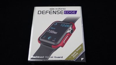 泳 促銷 X-doria Apple Watch Defense Edge 1 2 3 42mm 金屬防撞 防摔鋁合金邊