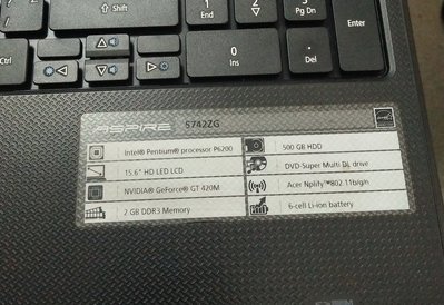 ACER 5742ZG 1G 獨顯 15.6吋 筆記型電腦 筆電RAM:4G