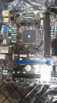 【玉昇電腦】微星 A55M-E33 AMD FM2 DDR3 主機板