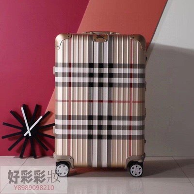 RlMOWA X BURBERRY巴寶莉聯名款 新款時尚行李箱 旅行箱53·美妝精品小屋
