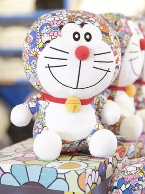 Uniqlo x Doraemon x 哆啦a夢 村上隆 彩色 小花 地表最強 聯名 娃娃 玩偶 UT台灣公司貨