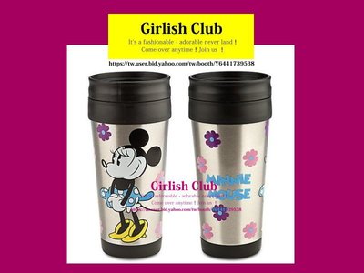 【Girlish Club】DISNEY Minnie Mouse米妮隨手杯隨行杯(c272)星巴克三八一元起標