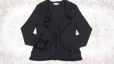 NARA CAMICIE(日本製)荷葉領長袖毛料外套
