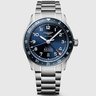 預購 LONGINES SPIRIT ZULU TIME L38124936 42mm 浪琴錶 機械錶 手錶 先行者系列