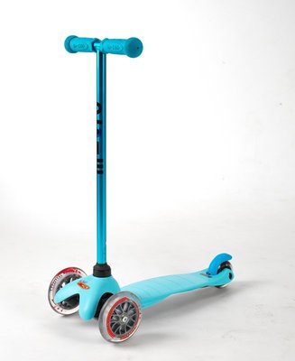 [出清特賣]瑞士 micro滑板車 mini micro 兒童滑板車 /馬卡龍藍