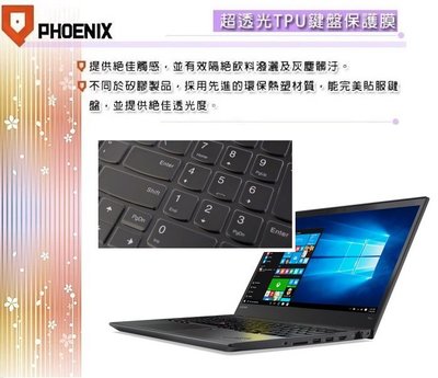『PHOENIX』Lenovo ThinkPad P51 P52 系列 專用 高流速 光澤亮面 螢幕貼 + 鍵盤膜