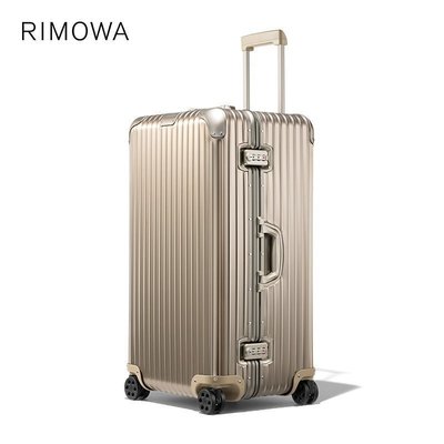 【二手】德國正品 RIMOWA/日默瓦OriginalTrunkPlus33寸拉桿行李箱托運