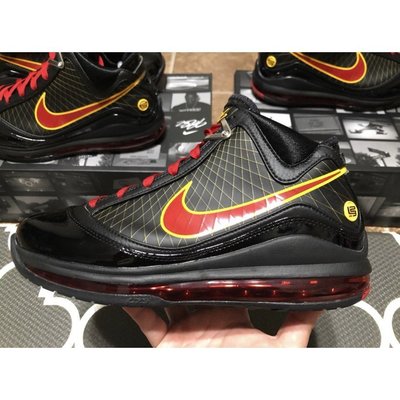【正品】全新購入 耐克Nike LeBron 7 QS “Fairfax” 黑紅 CU5646-001 現貨慢跑鞋