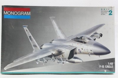 【統一模型玩具店】MONOGRAM《美國空軍戰鬥機 F-15 EAGLE》1:48 # 5801 【絕版缺貨】