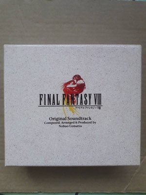 絕版)Final Fantasy VIII Original Soundtrack 太空戰士8音樂特集(4CD，附外紙盒