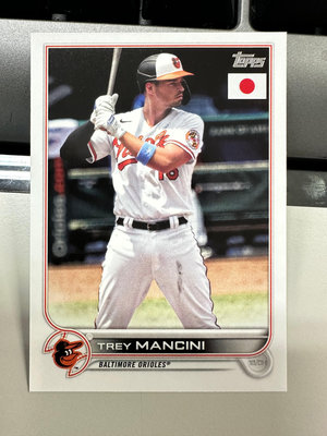 (記得小舖)MLB 2022 Topps Series 2 巴爾的摩金鶯 Trey Mancini 普卡一張 現貨