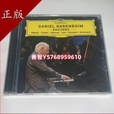 現貨 4860932 鋼琴及指揮大師 Daniel Barenboim Encores 1CD CD 唱片 華語【善智】