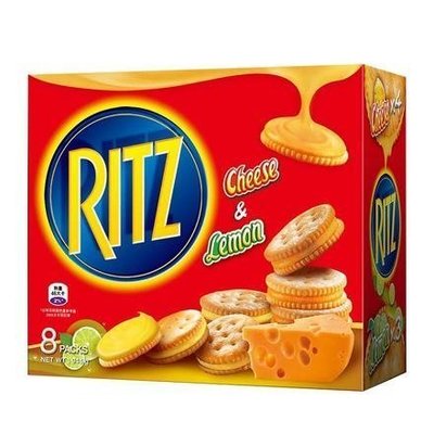 (漾霓)-代購~2盒優惠~ Ritz 麗滋三明治餅乾綜合組(起司/檸檬口味)118公克X8入-111367 (代購商品