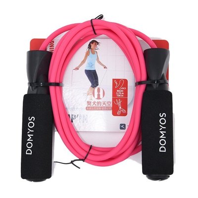 迪卡儂Jump-in Skipping Rope 專業健身跳繩可調長短運動兒童成人~特價正品促銷