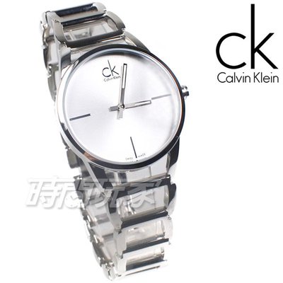 Calvin Klein CK 時尚潮流 摩登百搭 極簡迷人魅力 鏤空 女錶 白色 不銹鋼 防水 K3G23126