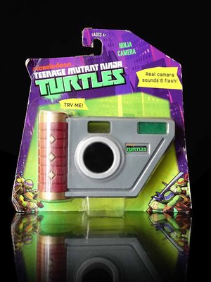 1-2FW 櫃 ： NINJA CAMERA 忍者相機 假的 忍者龜 NINJA TURTLES　富貴玩具店