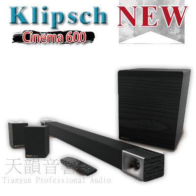 【優惠中】Klipsch 古力奇 Cinema 600 5.1 SoundBar 另售 JBL 9.1  BOSE