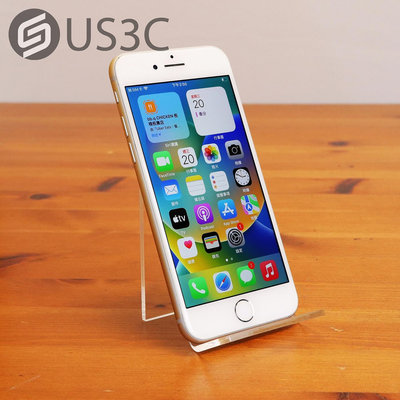 【US3C-板橋店】【一元起標】公司貨 Apple iPhone 8 i8 64G 銀色 4.7吋 A11仿生晶片 蘋果手機 4G手機 指紋辨識 二手手機