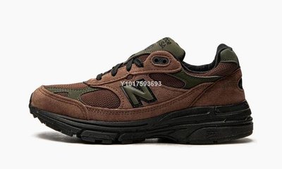 New Balance 993 棕色經典復古運動慢跑鞋MR993ALD男女鞋