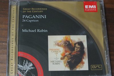 EMI-Michael Rabin-Paganini 24 Caprices-EU版,有IFPI