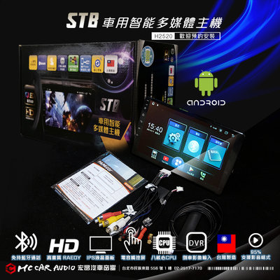 STB車用智能多媒體主機 1080P高畫質 iPhone USB隨插立即上網 無線藍芽 手機同屏 左右分屏… H2520