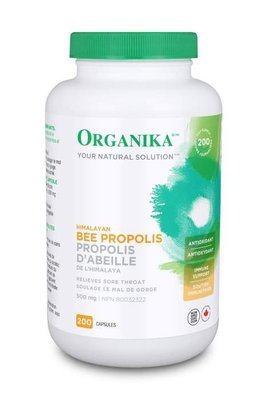現貨 加拿大 純天然 蜂膠 膠囊 Organika Bee propolis 500mg