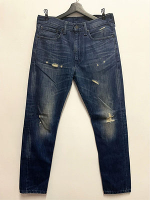 LEVI'S LEVIS 522 16882-0132 水洗 破壞 藍色 牛仔褲