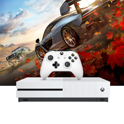 現貨 遊戲機微軟 Xbox One S 1TB 普通版家庭娛樂游戲機 電視游戲主機 含冰雪白手柄