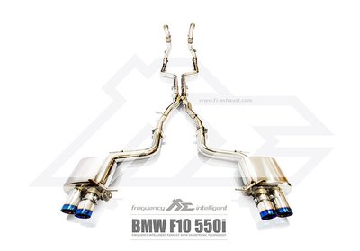 【YGAUTO】FI BMW 550i (F10 / F11) N63 2010+ 中尾段閥門排氣管 全新升級 底盤