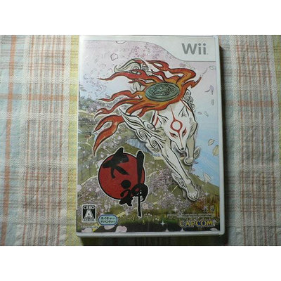 日版 Wii 大神 遊戲光碟