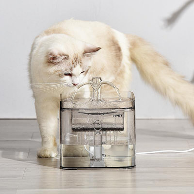 NPET貓咪飲水機恒溫 加熱寵物飲水器自動循環流水狗狗喝水碗流動