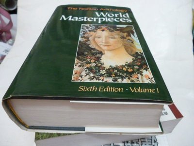崇倫舊書坊=《The Norton Anthology of World Masterpieces Vol. 1》ISBN:0393961400