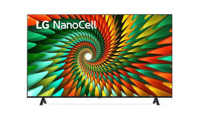 [桂安電器]請議價LG NanoCell 一奈米 4K AI 語音物聯網智慧電視/55吋 55NANO77SRA