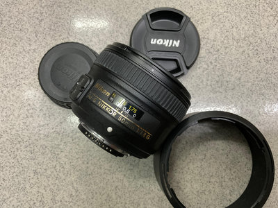 [保固一年][高雄明豐]  Nikon 50mm F1.8 G 便宜賣 [H2542]