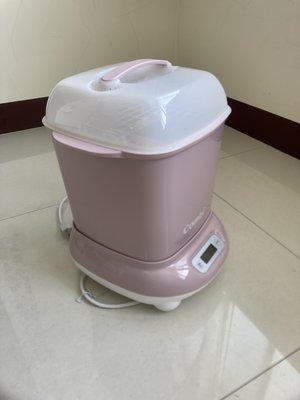 Combi 康貝 微電腦高效烘乾 奶瓶 消毒鍋 粉紅色