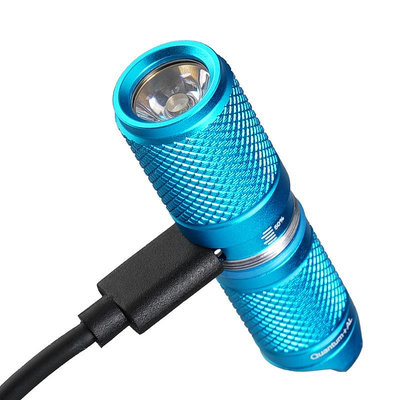 CooYoo 酷友 量子+USB直充電手電 戶外迷你強光防水家用LED手電筒
