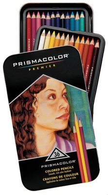 美國 Prismacolor 頂級專業軟芯油性色鉛筆 36色-- 另有12~132色、單支可選購喔!