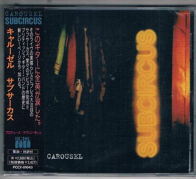 [鑫隆音樂]日本CD-SUBCIRCUS地下馬戲團:CAROUSEL {PCCY01043} 全新