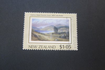 【雲品8】紐西蘭New Zealand 1988 Sc 916 FU 庫號#B540 94221