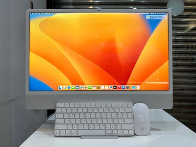 【艾爾巴二手】iMac M1 8C8G/8G/512G 2021年 24吋 白色 #二手電腦#漢口店 KQ6W2
