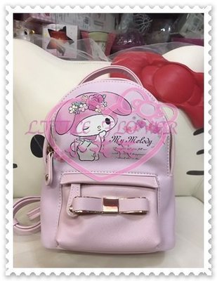 ♥小公主日本精品♥ Hello Kitty 美樂蒂 迷你後背包 兒童後背包 日式後背包 粉色 出清56864304