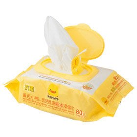花媽(一箱1150元免運)黃色小鴨 嬰兒護膚純水柔濕巾濕紙巾(比nac 便宜)