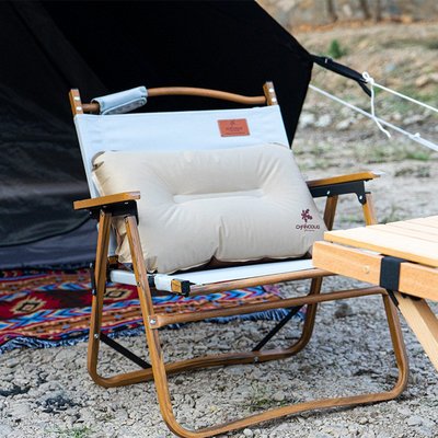 充氣床墊 CHANODUG/夏諾多吉 營旅行便攜易收納自動充氣枕高彈回棉奶酪枕頭