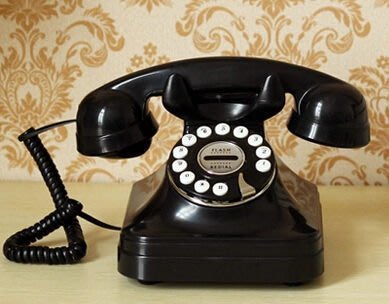 【熱賣精選】現貨一個 古董座機電話機特價歐式仿機復古時尚創意電話機家用老式古 429b