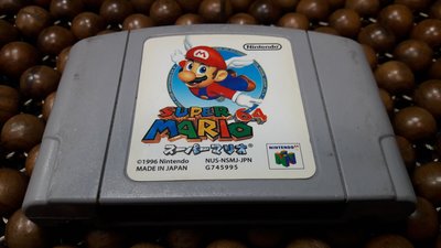 二手 Super Mario 64 超級瑪利歐 64 Nintendo 64 MADE IN JAPAN G745995