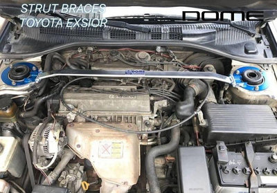 【童夢國際】D.R DOME RACING TOYOTA EXSIOR 引擎室拉桿 高強度鋁合金 前上拉 平衡桿